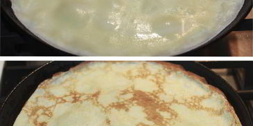 блинчики с творожной начинкой