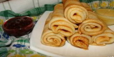 блины на кефире и ряженке