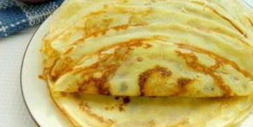 блины на сливках