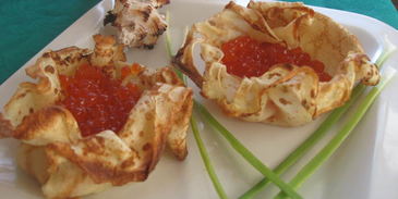 блины рыбьи домики