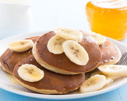 Блины с бананами