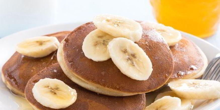 Рецепт блинов с бананами