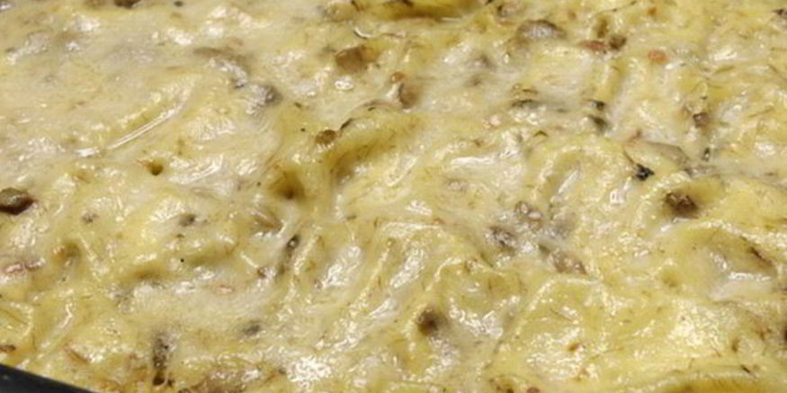 Рецепт блинов с курицей и грибами