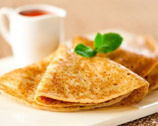 Блины с сухими дрожжами