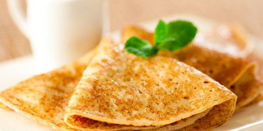 Рецепт блинов с сухими дрожжами