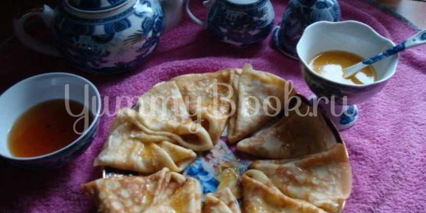 Рецепт блинов сюзетт