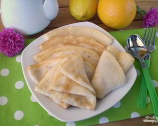 Блины в бутылке