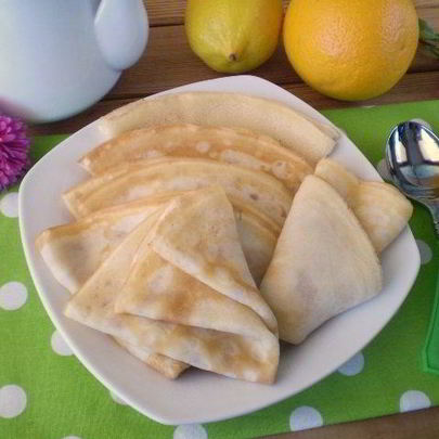 Блины в бутылке