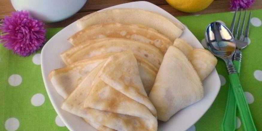 Рецепт блинов в бутылке