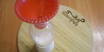 блины в бутылке