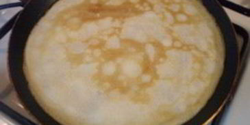 блины в бутылке