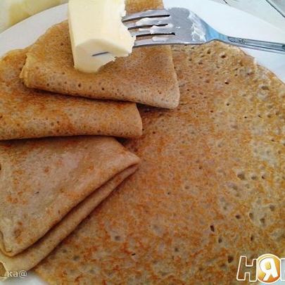 Гречневые бретонские блины