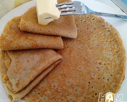 Гречневые бретонские блины