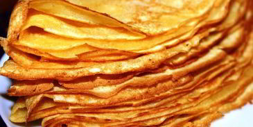 нежные блины на белках