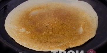 пшенично-ржаные дрожжевые блины