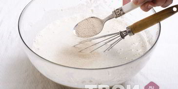 пшенично-ржаные дрожжевые блины