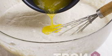 пшенично-ржаные дрожжевые блины