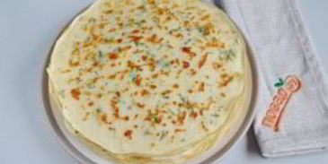 сырные блины с укропом