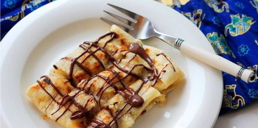 Рецепт тайских блинчиков с бананами