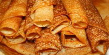 тонкие блины на сыворотке