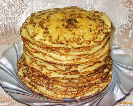 Тонкие блины