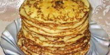 тонкие блины