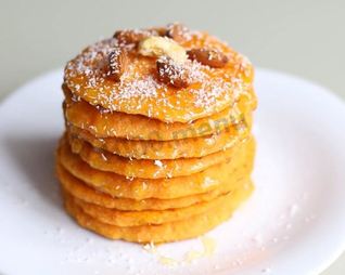 Тыквенные панкейки