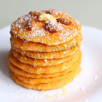 Тыквенные панкейки