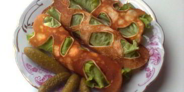 узорчатые блины