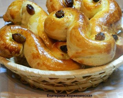 Булочки Люсии