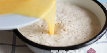 булочки с черникой