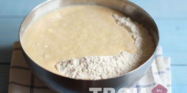 булочки с черникой