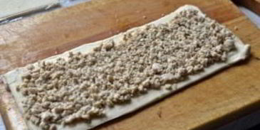 булочки с фаршем в духовке