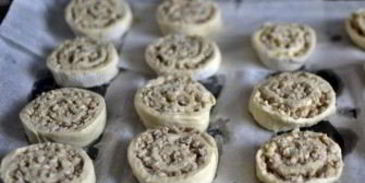 булочки с фаршем в духовке