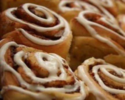 Булочки с корицей и орехами