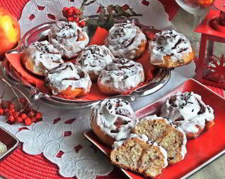 Булочки с корицей на сыворотке
