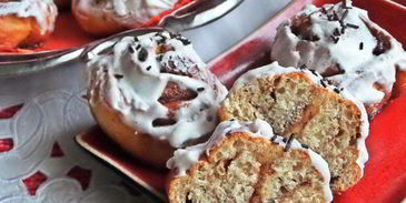 булочки с корицей на сыворотке