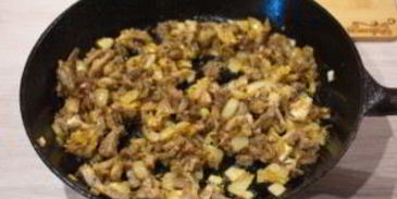 булочки с мясом в духовке