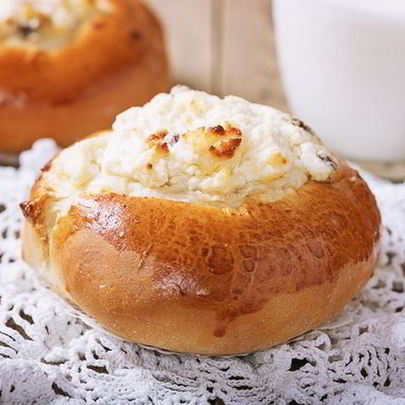 Булочки с творожным сыром