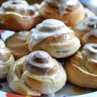 Булочки со сливочным сыром