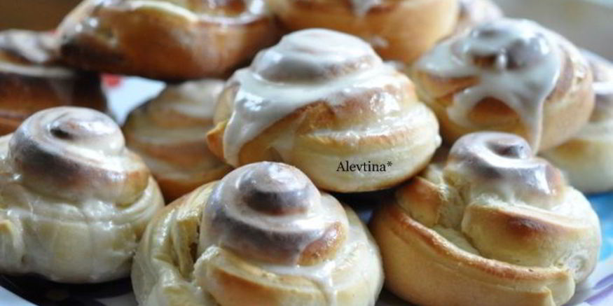 Рецепт булочек со сливочным сыром