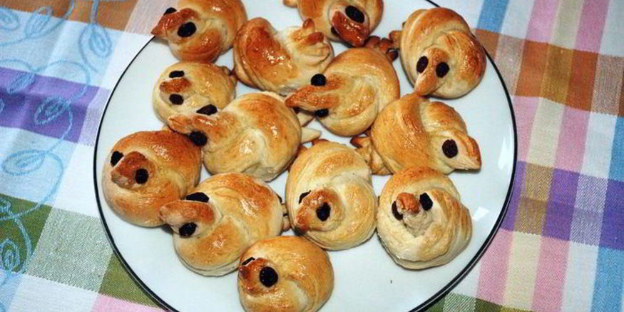 Рецепт булочек веснянки