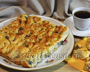 Дрожжевые булочки с маком