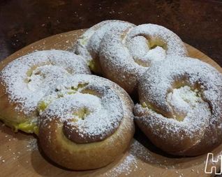 Испанские булочки Ensaimadas