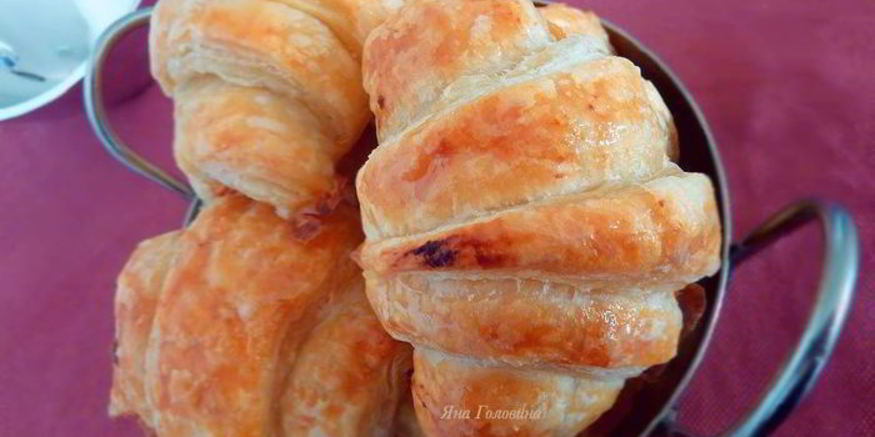 Рецепт круассанов с миндальным кремом