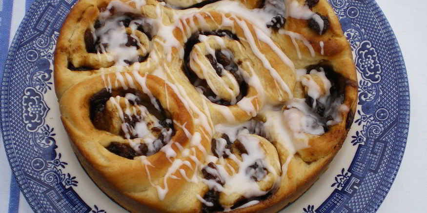 Рецепт маминых булочек с курагой