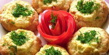 мясные ватрушки с творогом