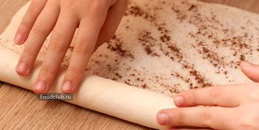 слоеные булочки с корицей