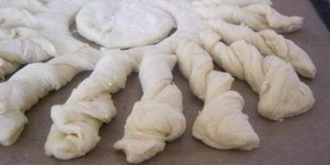 цитрусовые булочки подсолнух