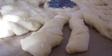 цитрусовые булочки подсолнух